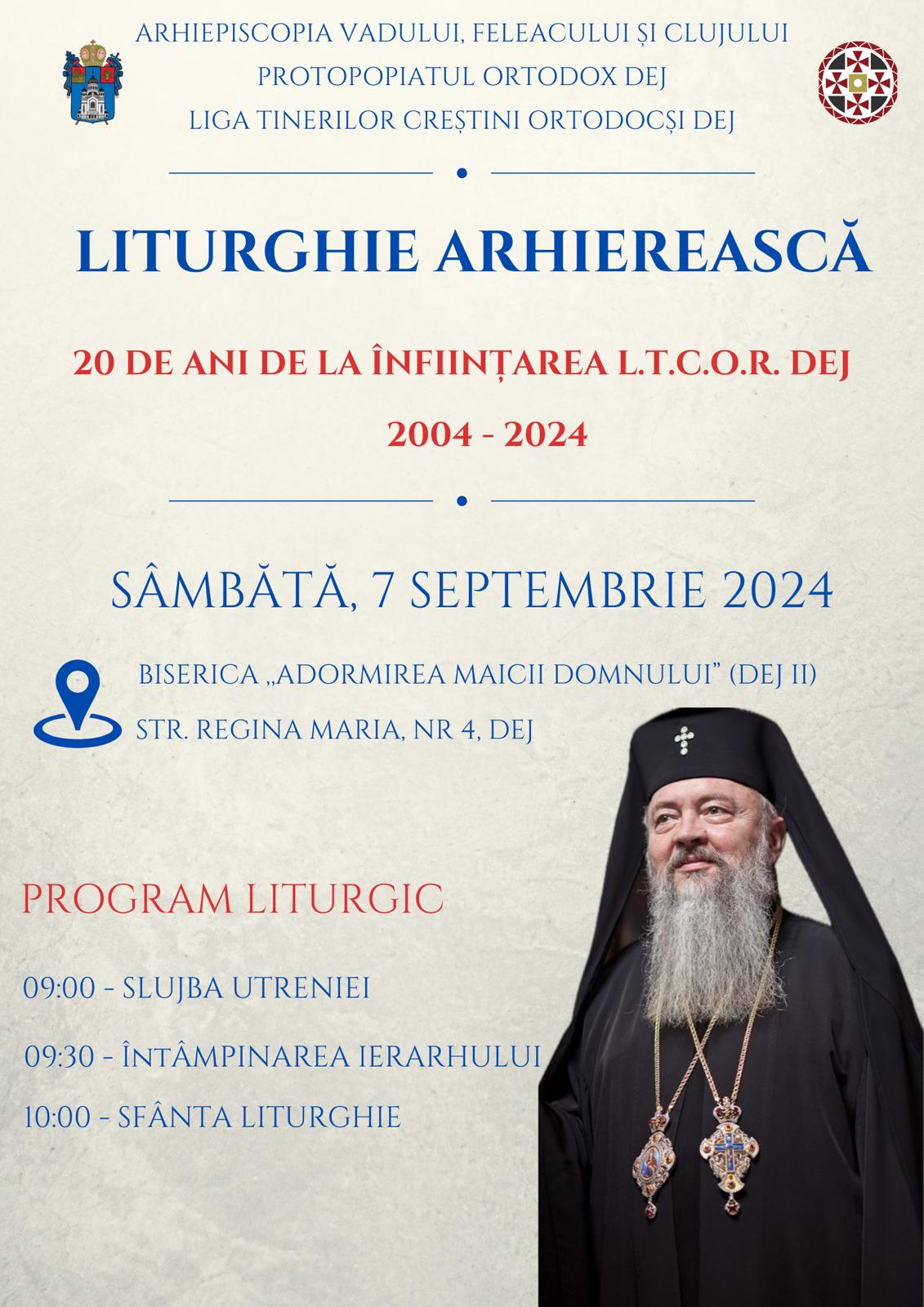 Liturghie arhierească – LTCOR la 20 de ani